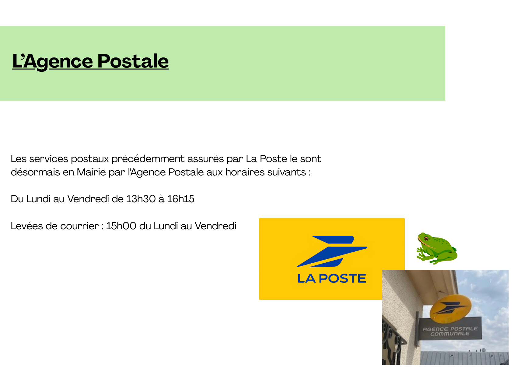 Agence Postale