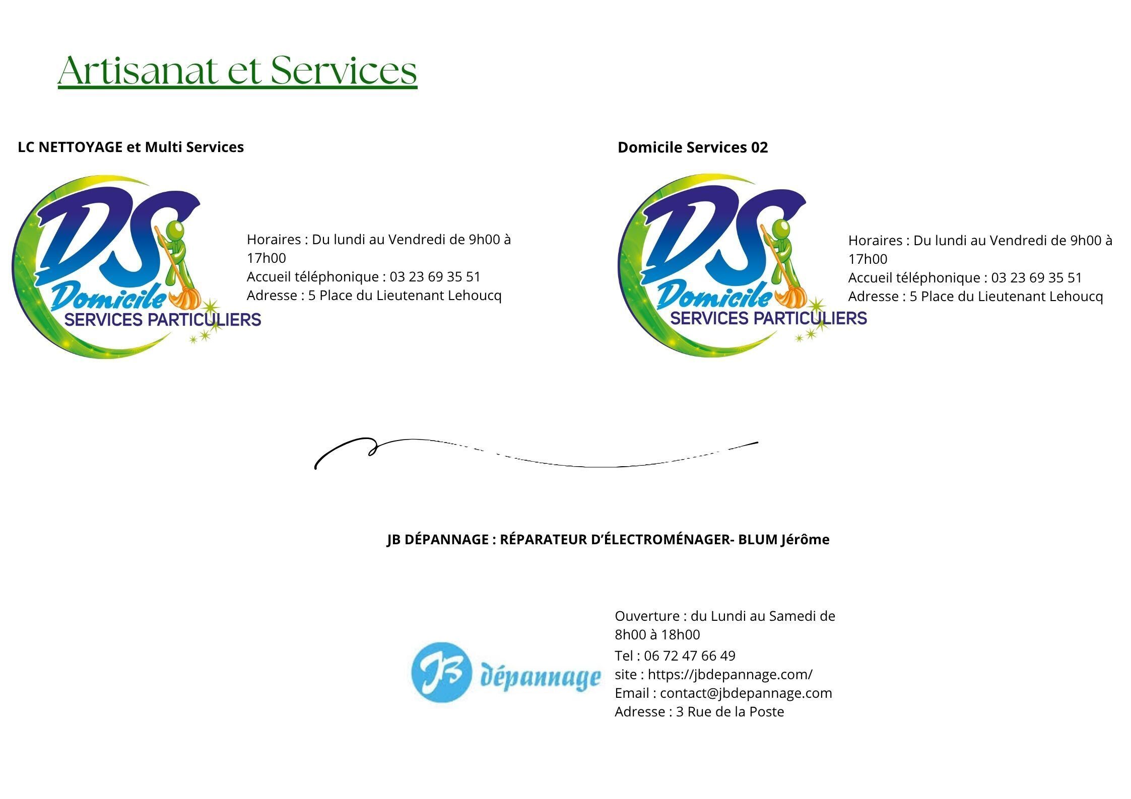 Artisanat et Services 2