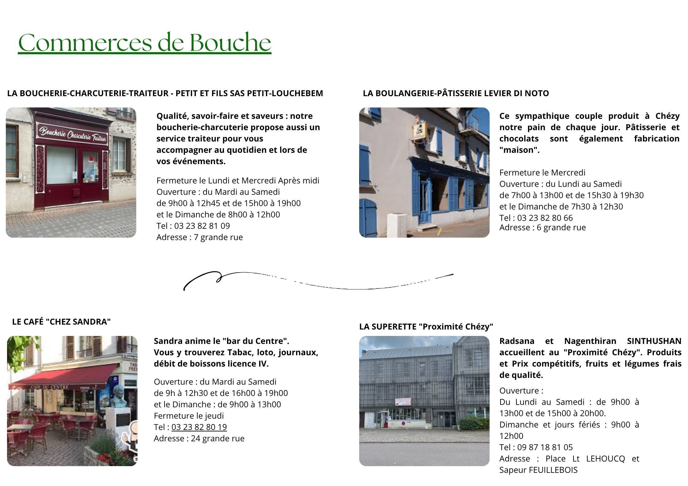 Commerces de Bouche 1