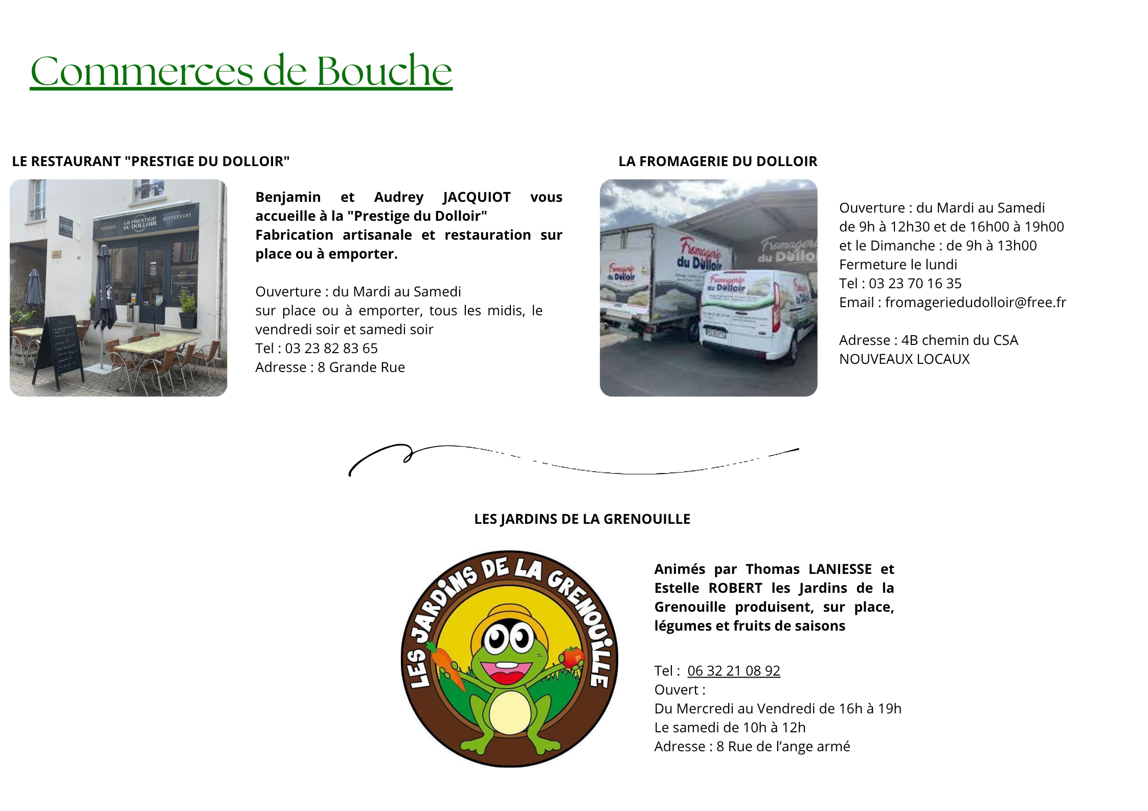 Commerces de Bouche 2