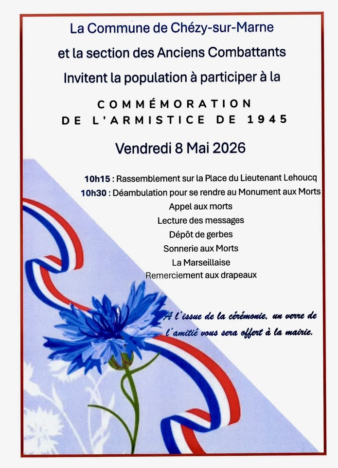 Cérémonie du 8 mai